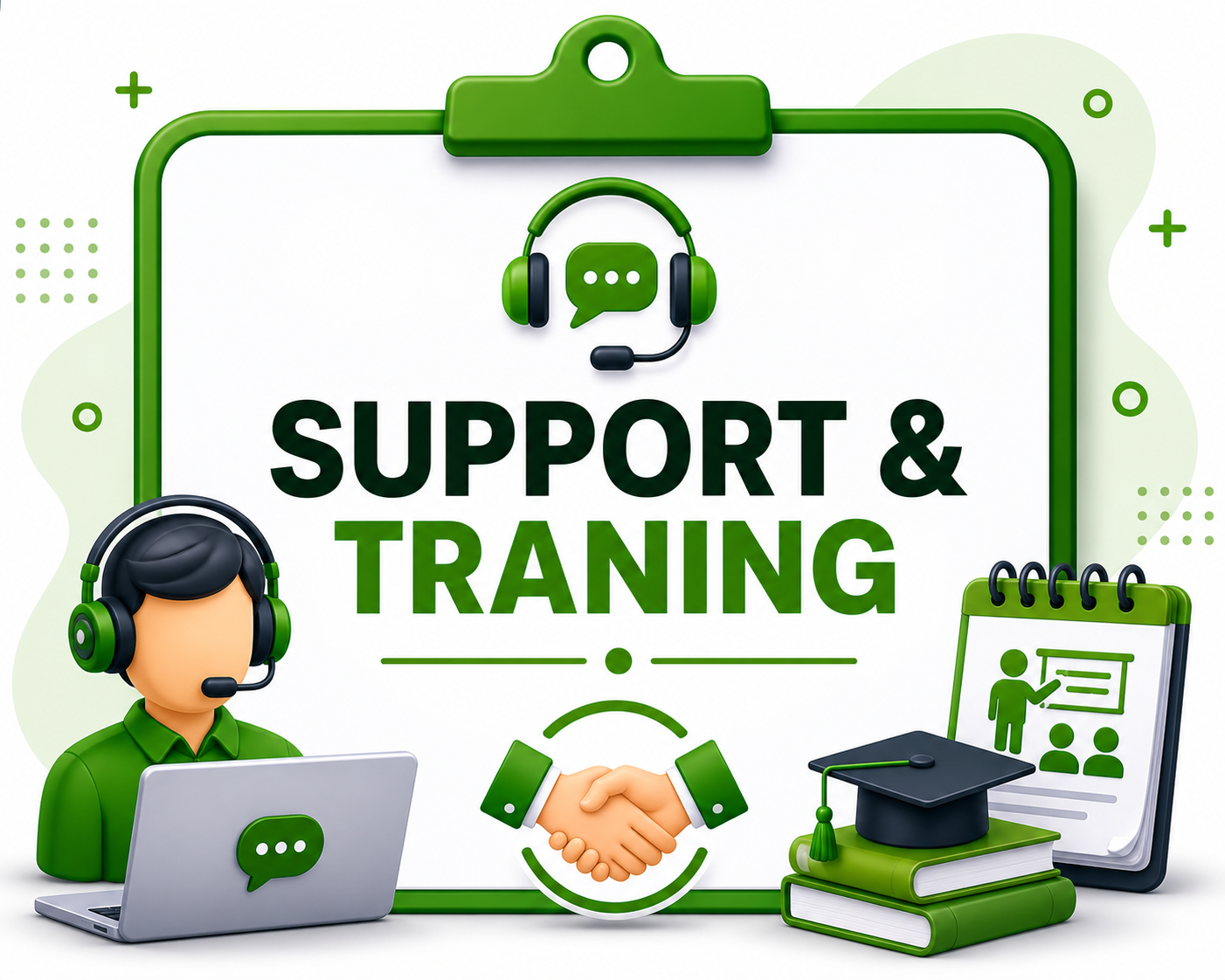 support and traning